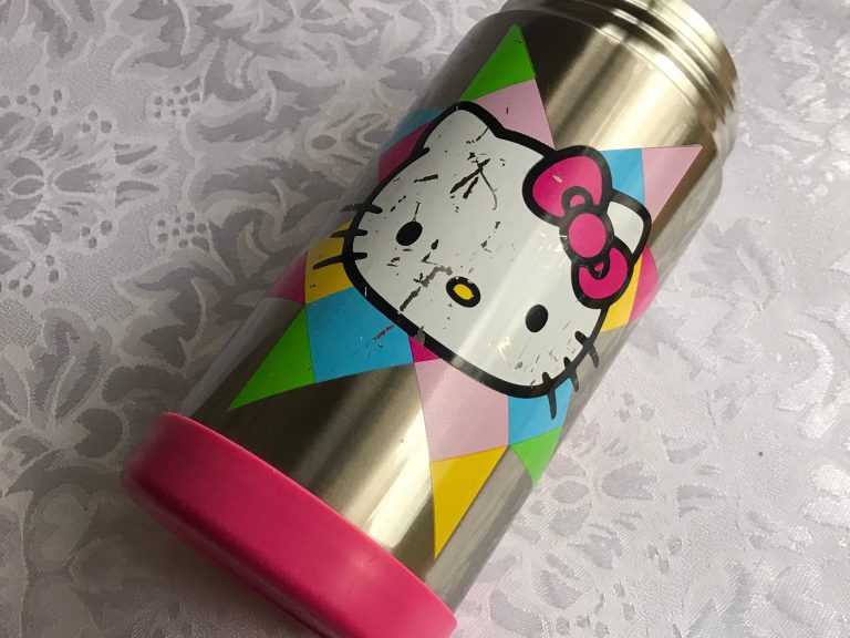 Hello Kitty Thermos Brand Child’s Insulated Stainless Steel Water Bottle: Lead-Free in all accessible components.