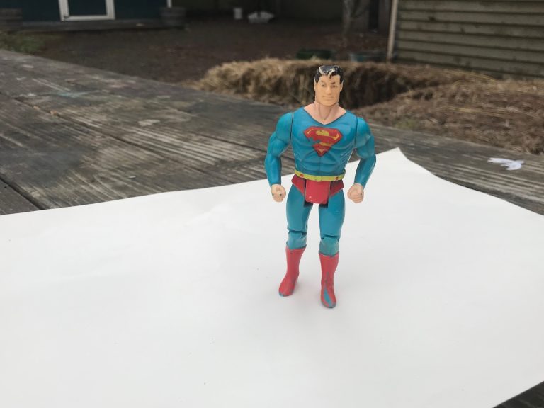 1989 DC Comics Superman Figurine: Lead-Free, Cadmium-Free, Arsenic-Free!!! :-)