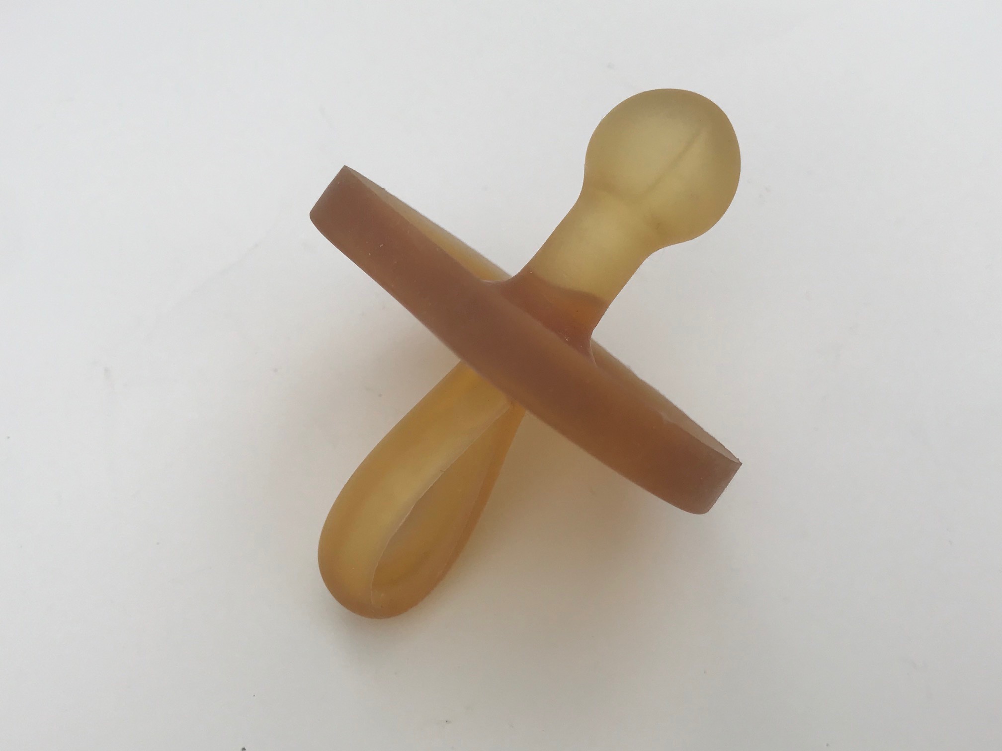 "Made In Italy" Natural Rubber Natursutten Pacifier: Lead Free, Cadmium Free, Arsenic Free