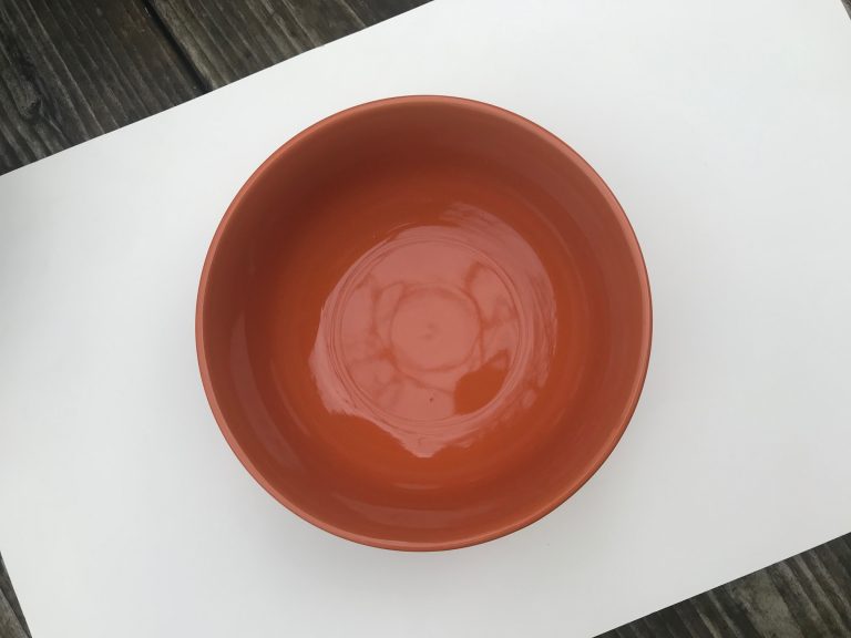 2019 Dollar Tree Store Royal Norfolk Orange Glazed Ceramic Bowl: 103 ppm Lead + 210 ppm Cadmium