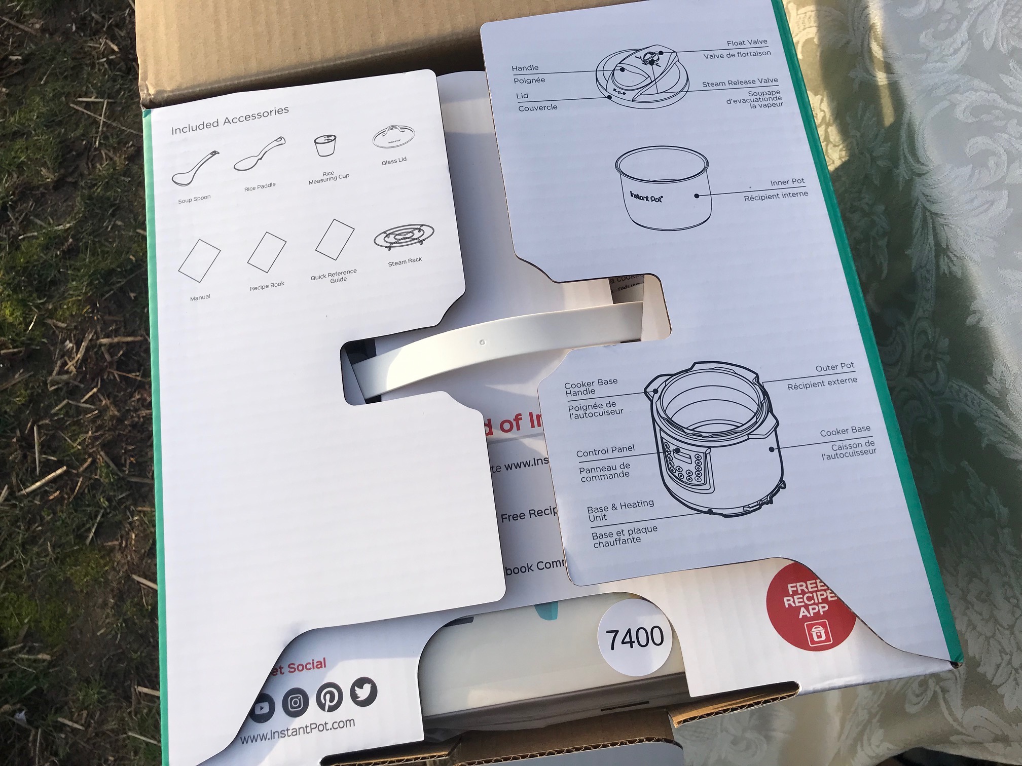 XRF test results for Pioneer Woman Instant Pot: Heating Element Positive for 443 ppm Lead. Instant Pot is the "lead-safest" option out there.