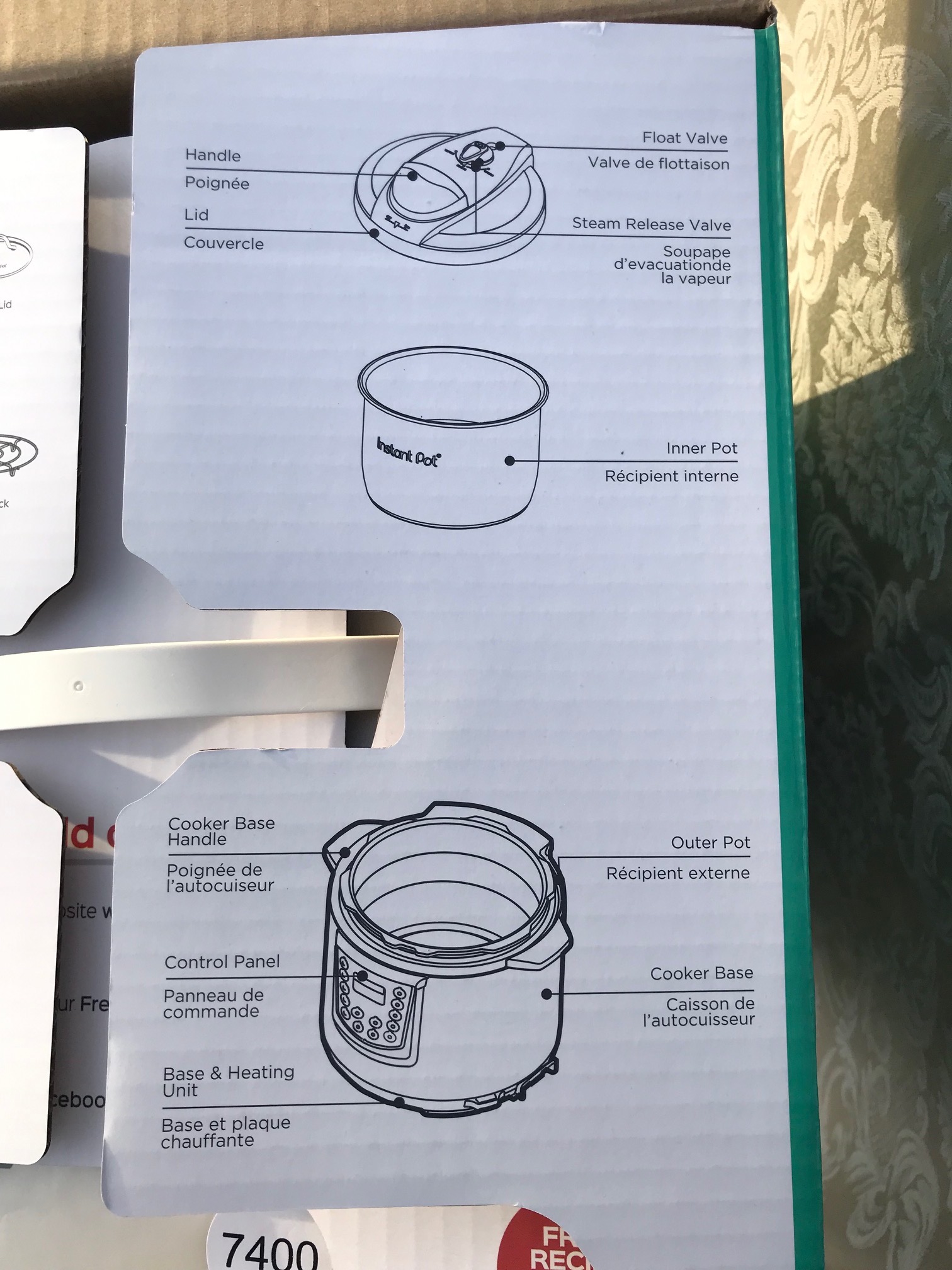 XRF test results for Pioneer Woman Instant Pot: Heating Element Positive for 443 ppm Lead. Instant Pot is the "lead-safest" option out there.