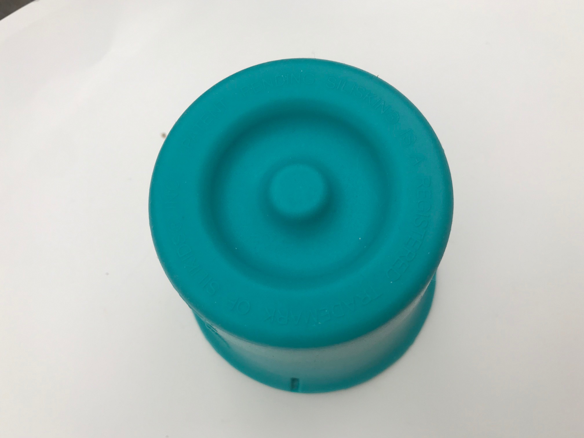 Teal Silikids Thick Silicone Child's Cup: Lead Free, Cadmium Free, Arsenic Free