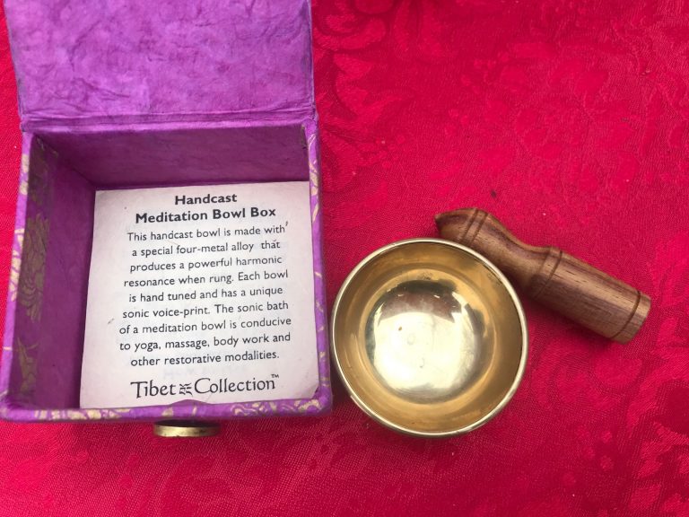 Tiny Brass “Handcast” Tibetan Meditation Bowl: 56,400 ppm Lead (this is a very typical amount of Lead for yellow brass!)