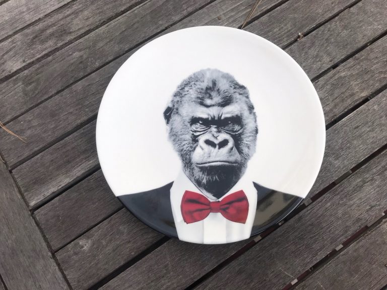 New Wild Dining “JustMustard” Brand Gorilla Plate: 22,600 +/- 600 ppm Lead when tested with an XRF instrument.