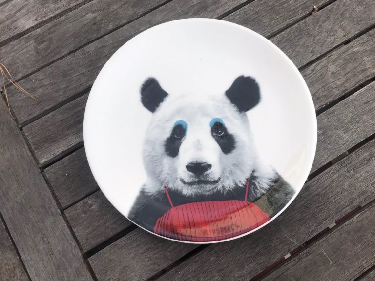 New Wild Dining “JustMustard” Brand Patricia Panda Plate: 28,800 ppm Lead when tested with an XRF instrument.