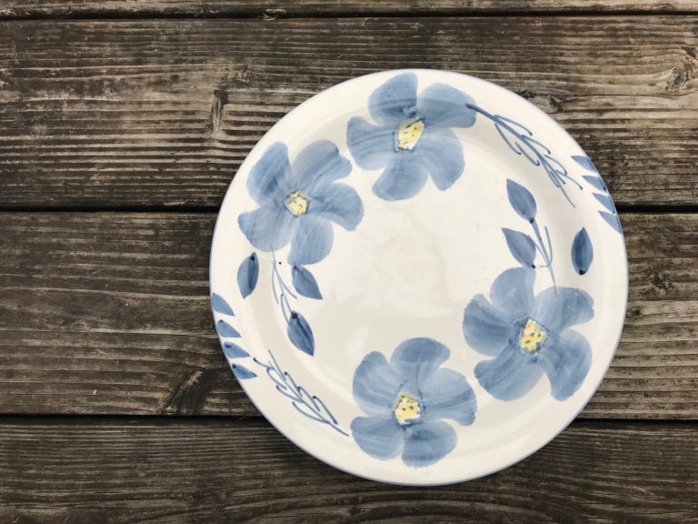 99 Cent Only Store c. 1999 Floral Pattern Ceramic Plate (No Maker’s Mark): 49,400 +/- 1,400 ppm Lead.