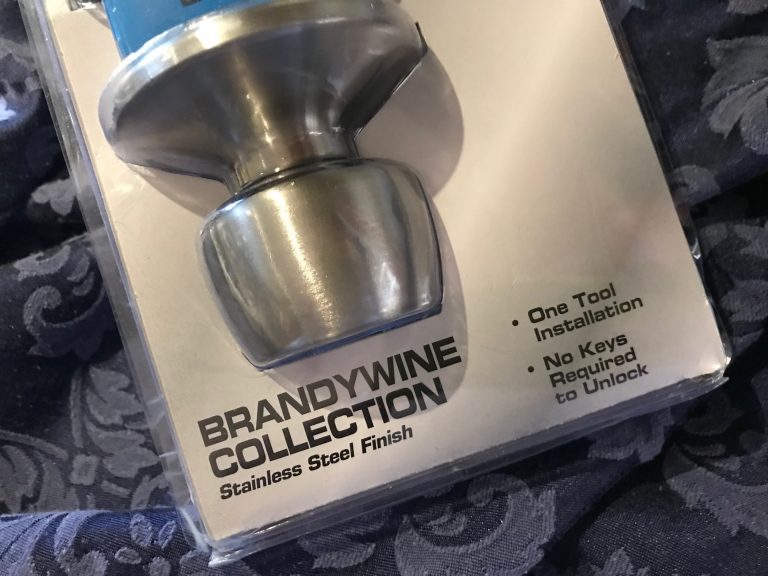 Home Depot Defiant Brandywine Collection Stainless Steel Finish Door Knob Set: Lead-free in all accessible components.