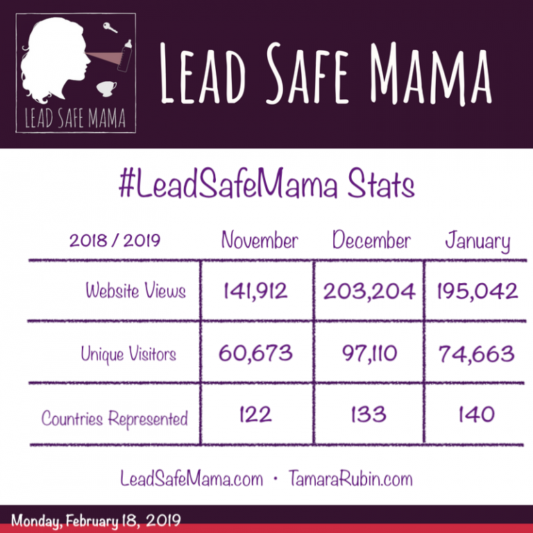 #LeadSafeMama Stats: 540,158+ views, by 216,948 people, in 161 countries in three months!