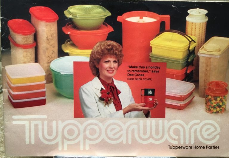 1982 Tupperware Catalog (a gift from one of my readers to help us date some of the pieces we have tested for Lead.)