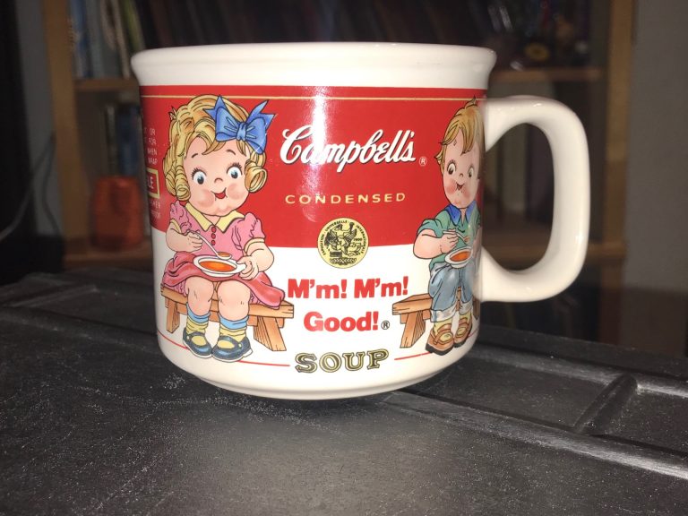 1997 “Vintage” Campbell’s Soup Ceramic Mug: 11,400 ppm Lead + 1,251 ppm Cadmium [M’m! M’m! Good! NOT!]