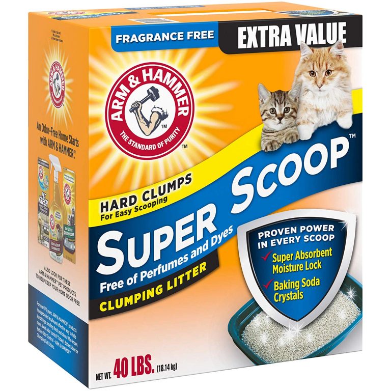 Is your kitty litter Leaded? If it’s Arm & Hammer Super Scoop Fragrance-Free Clumping Litter, it may be! 20 +/-  7 ppm Lead