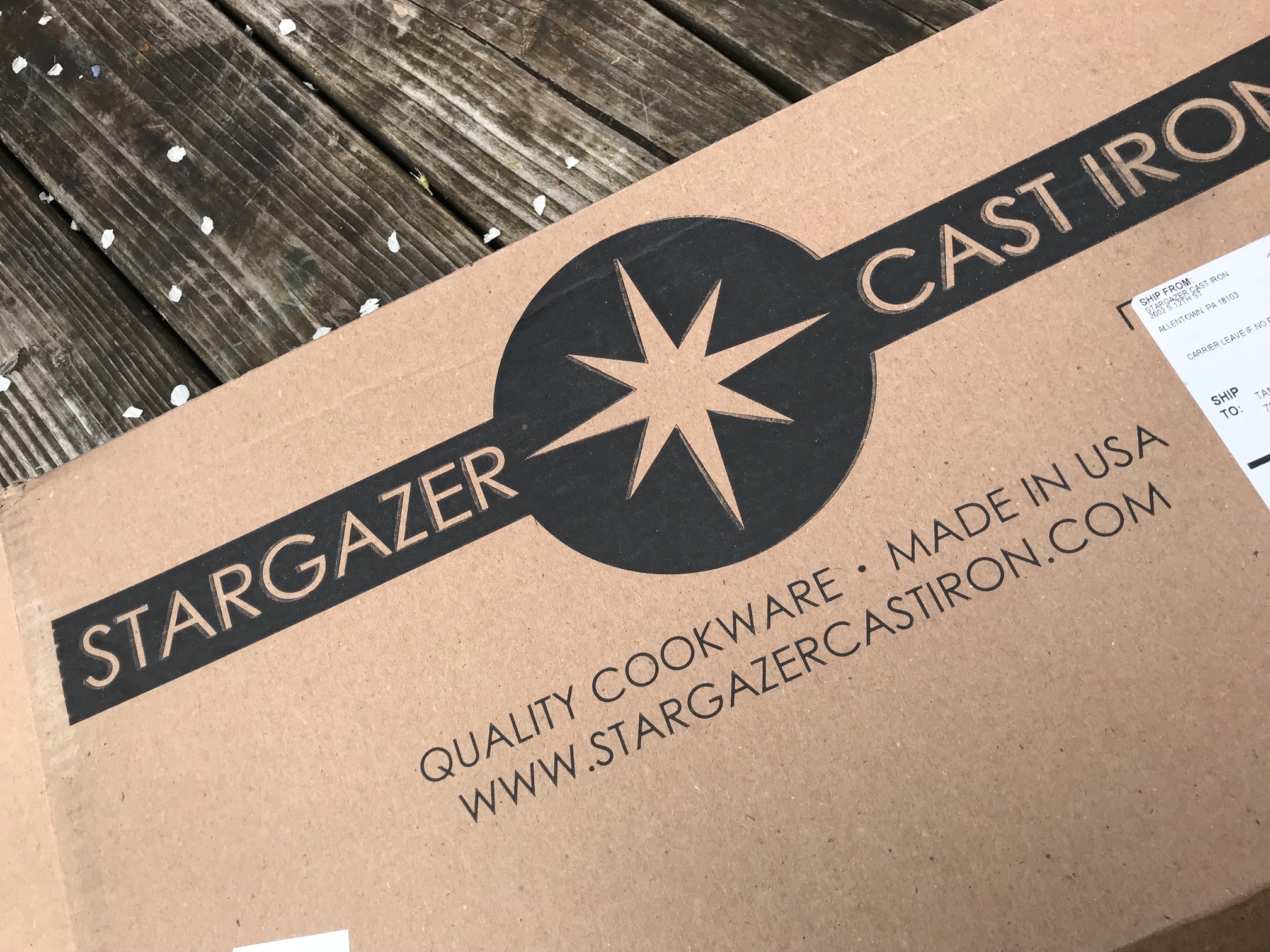 Stargazer Made In USA Pre-Seasoned Cast Iron: Lead Free [Cadmium Free, Mercury Free and Arsenic Free too!]