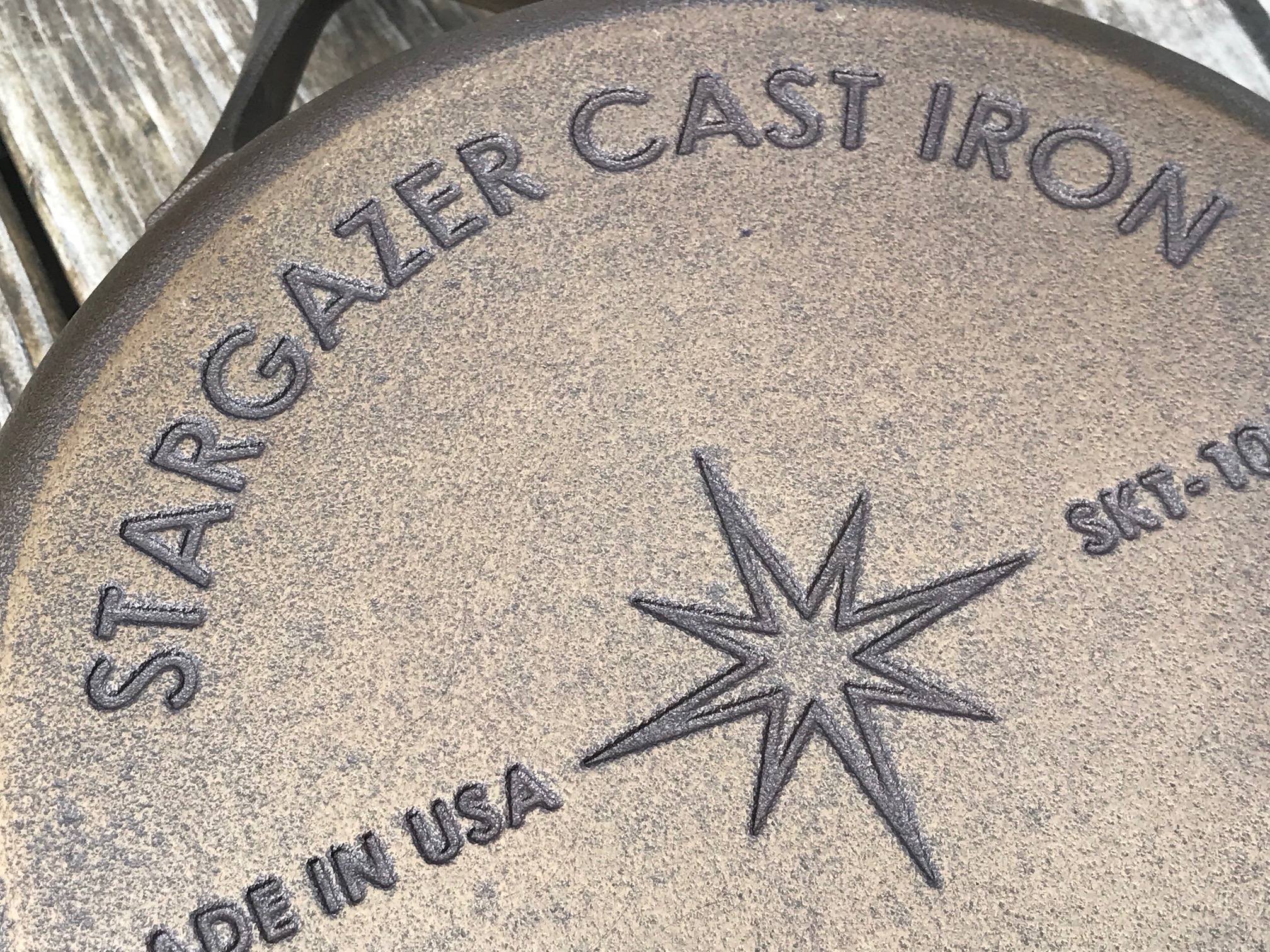 Stargazer Made In USA Pre-Seasoned Cast Iron: Lead Free [Cadmium Free, Mercury Free and Arsenic Free too!]