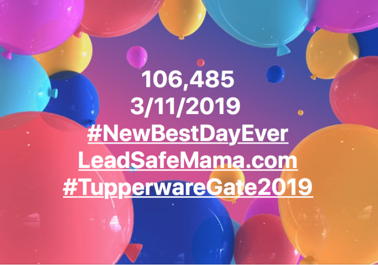 Thank you everyone for reading my website and sharing it with your friends. #NewBestDayEver: 106,485 unique views in one day! New #BestMonthEver, too!