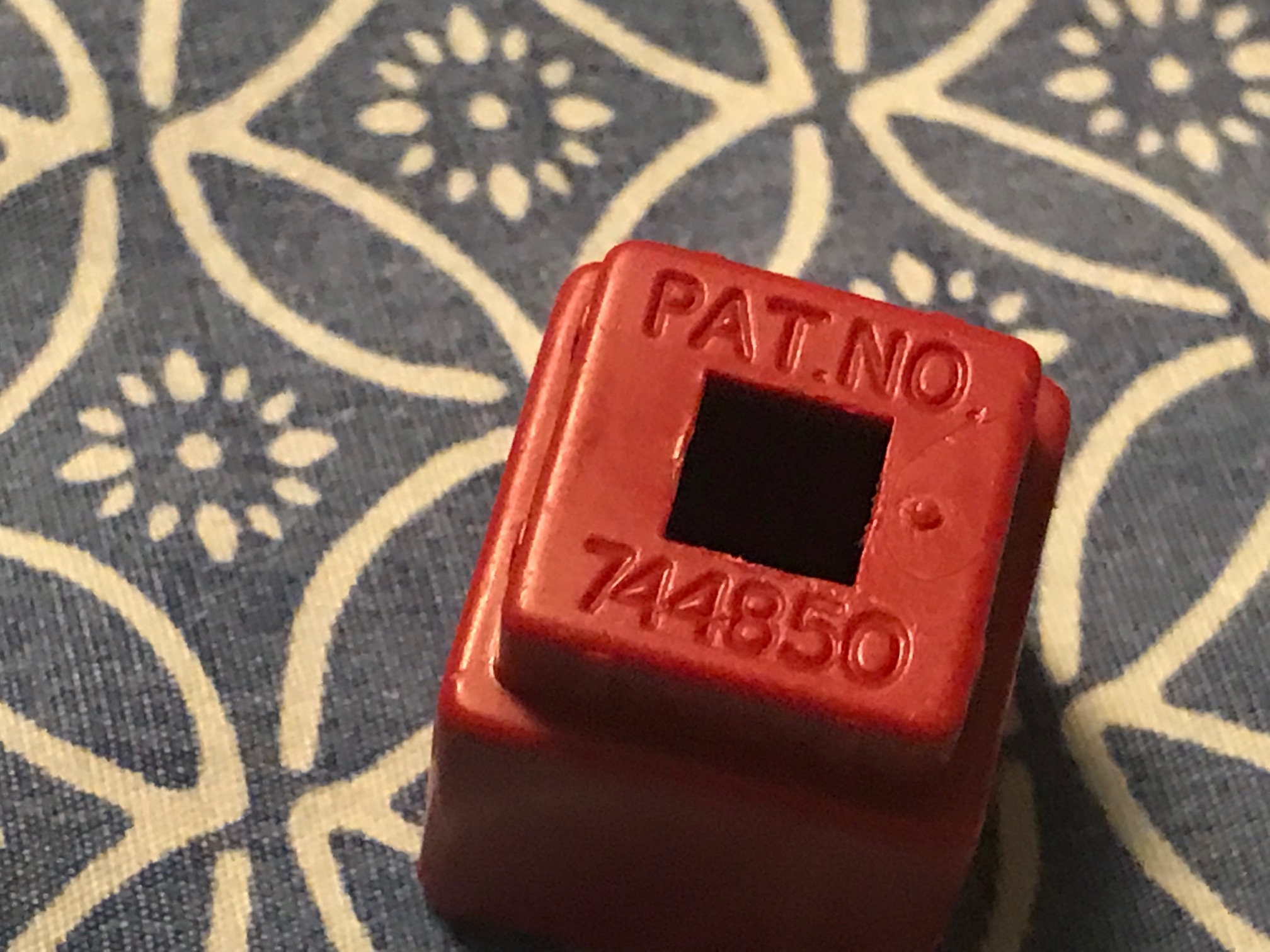 Unifix Math Counting Blocks Teaching Aid from Portland Public Schools: 1330 ppm Cadmium + 7 ppm Arsenic [Cadmium is a known carcinogen.]