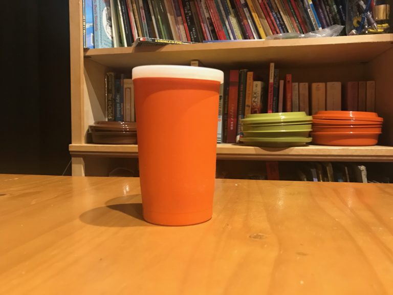 Vintage Tupperware ORANGE cup: 3,270 ppm Cadmium + 1,058 ppm Mercury (both are extremely poisonous to humans)