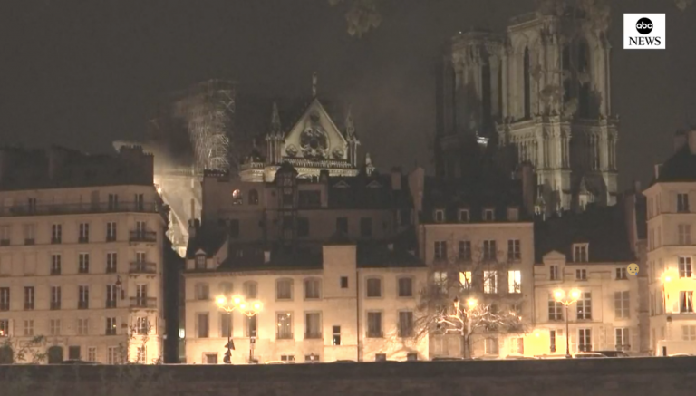 As Notre Dame burns think of the children of Paris. Potentially worse than Flint – how many have been poisoned by this fire?