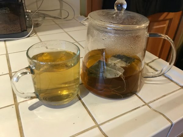 This is the clear borosilicate glass  tea pot  I use in my 