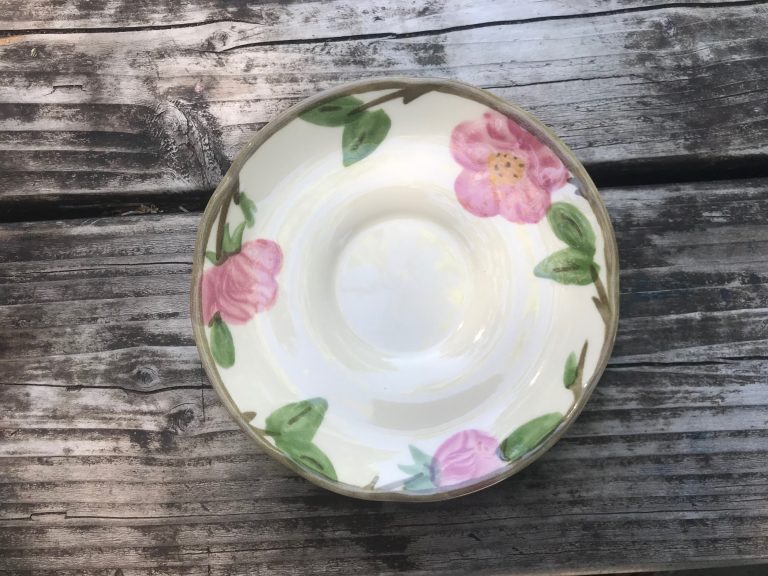 1995 Franciscan Desert Rose China, Made in England: 47,800 ppm Lead on the food surface! 90 is unsafe for a child.