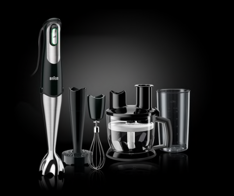 Braun MultiQuick Hand Blender / Food Processor: Lead Free in All Accessible Components (no Lead detected via XRF.)