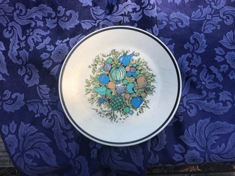 Vintage Lenox Temper-Ware Fall Bounty Plate: 173,200 ppm Lead (90 is unsafe for children) + 1,775 ppm Arsenic