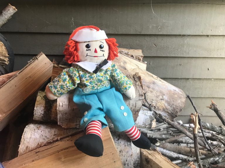 Vintage cloth Raggedy Andy doll: 4,941 ppm Lead (90 ppm & up is unsafe) + 238 ppm Arsenic (in the button eyes)