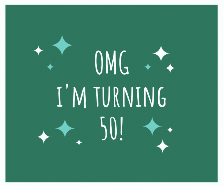 OMG – I am going to be 50 years old in just over a month! Here’s what I want for my birthday…