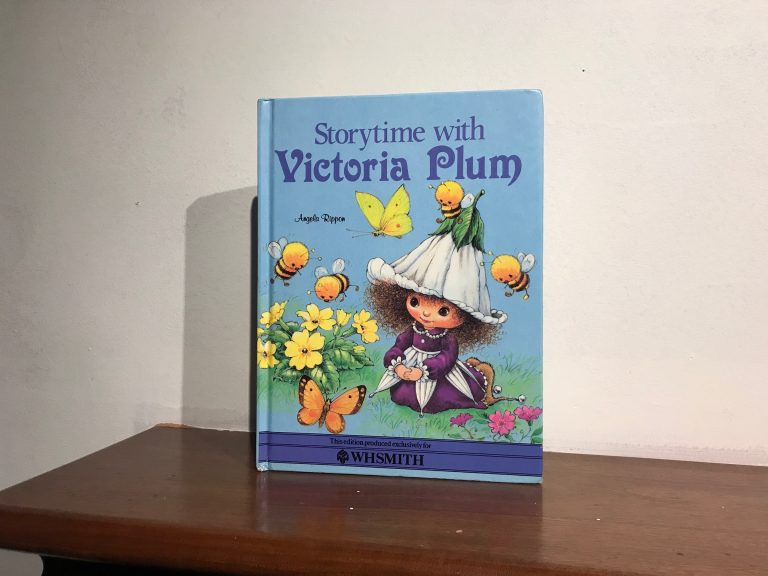 1984 “Storytime With Victoria Plum” Hardcover Book: 10 +/ 4 ppm Lead (safe by all standards!)