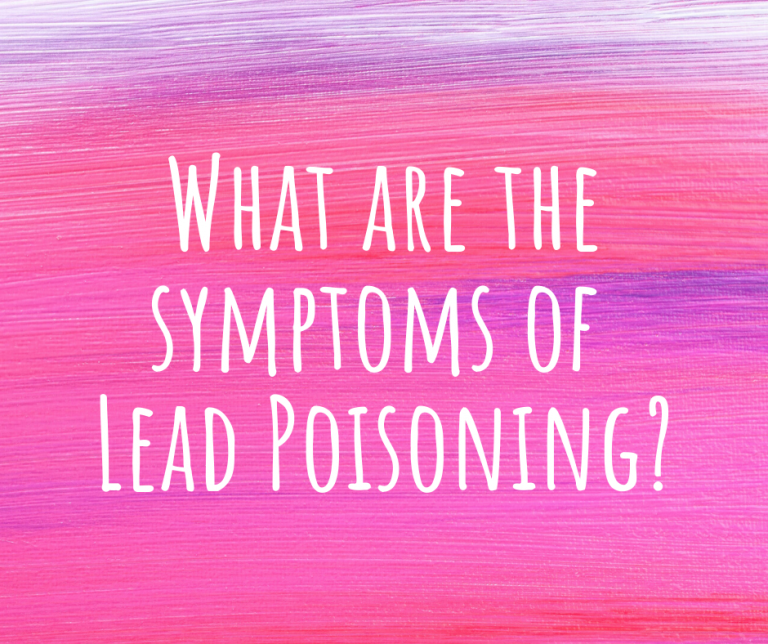 What are the symptoms of Lead poisoning? In adults? In children?