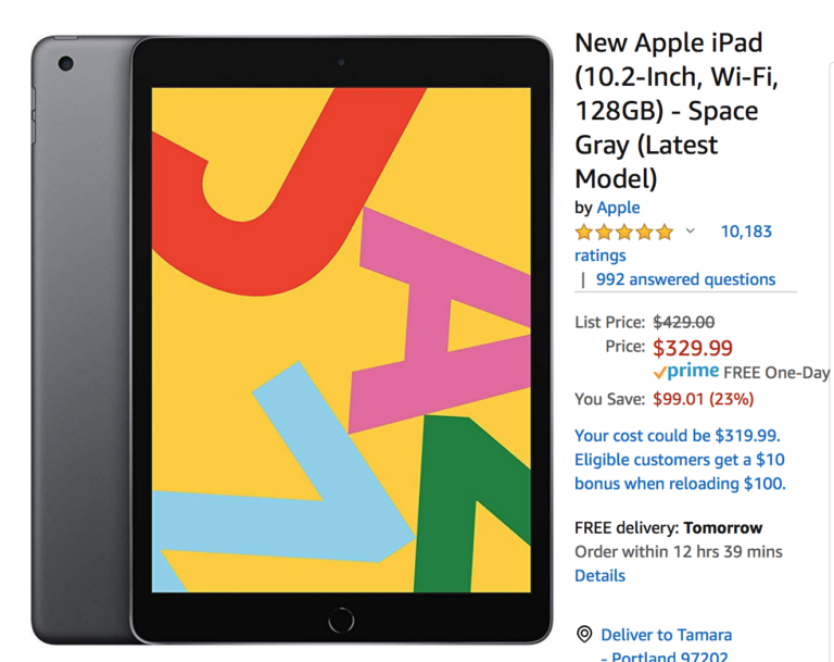 Product Recommendation: iPads (on sale today on Amazon)… [Yes they are Lead-free in all accessible components!]