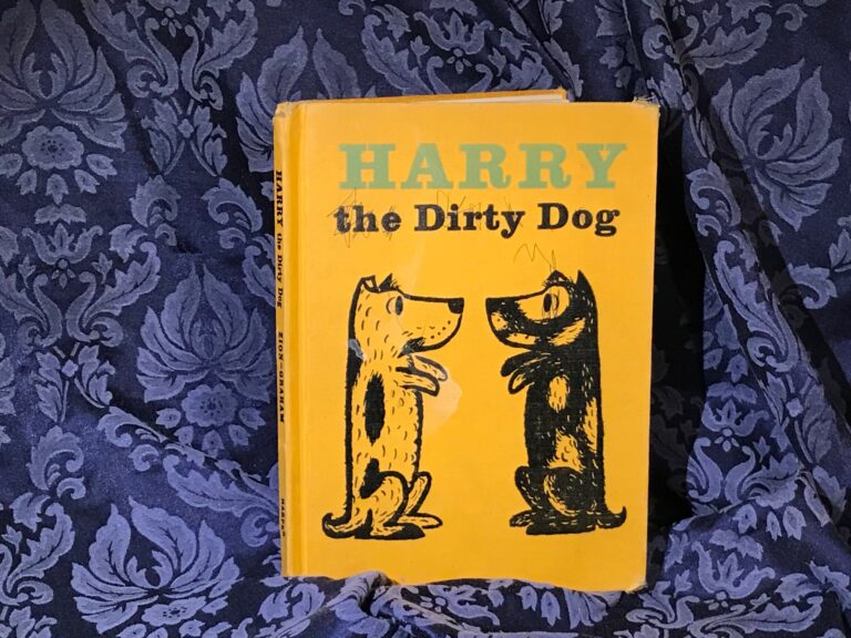 1956 copy of Harry The Dirty Dog: 3,099 ppm Lead. 90 ppm (& up) is considered unsafe and illegal in modern books for kids.