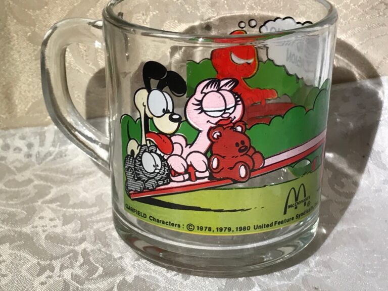 1980 McDonalds Garfield Mug: 169,500 ppm Lead (90 ppm is unsafe for kids) + 10,700 ppm Cadmium (causes cancer)