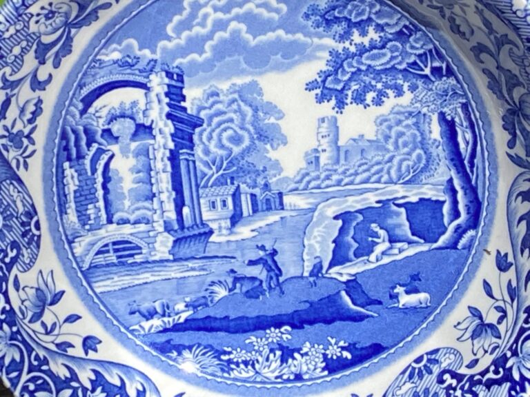 English Spode “Italian” pattern bowl: 65,100 ppm Lead + 2,211 Arsenic on the food surface. Do you have Spode at home?