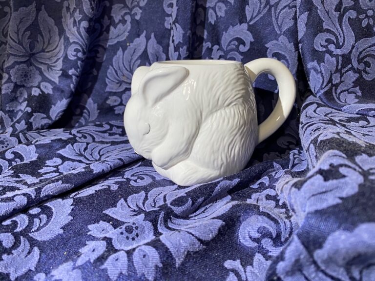 Target Threshold Earthenware Easter Bunny mug: 217 ppm Lead in the black accents, 90 ppm on the white glaze