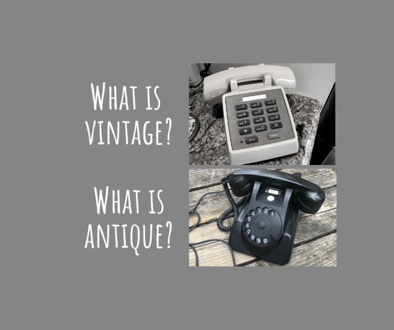 What is vintage? What is antique? Some definitions to help you determine if your cherished items are likely to be toxic or not!