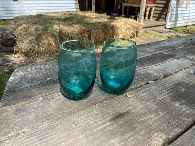 Dollar Store Cristar Mikonos 2019 stemless wine glasses: Lead-free, Cadmium-free, Arsenic-free! Good choice!