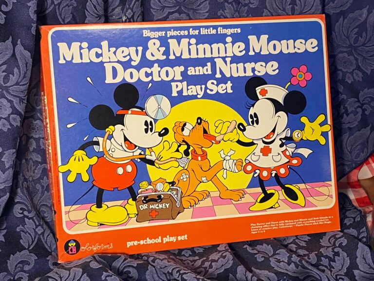 1981 Colorforms Mickey & Minnie Mouse Doctor and Nurse pre-school playset: As high as 2,300 ppm Lead (90 ppm is unsafe)