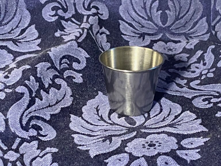 Stainless Steel Shot Glass (Amazon Purchase): 14,000 ppm Nickel (relatively low level).