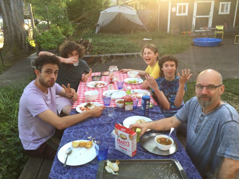 #FamilyReunion #DinnerWithTheRubins #CampCoViD192020 #Portlandia #MyFourSons