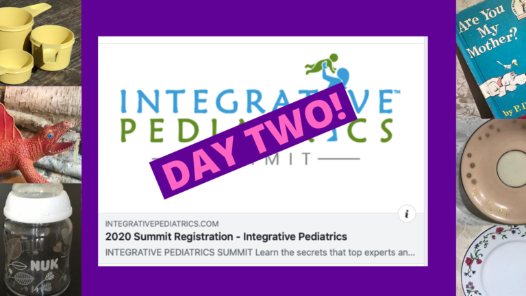 Today (Thur. 8/13) is Day 2 of the FREE Integrative Pediatrics Summit! Click to see the speaker lineup! My presentation is tomorrow – 8/14!