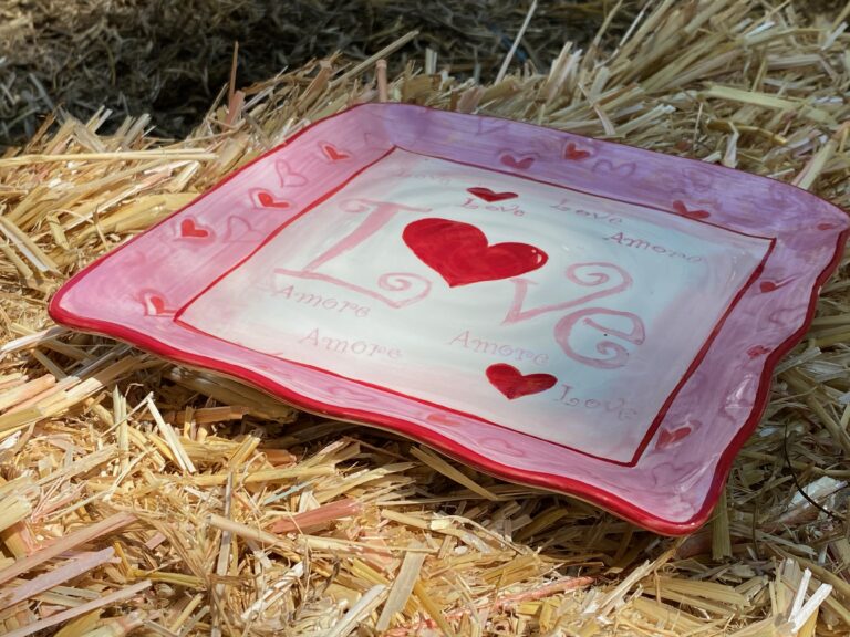 “Valentine Love” square dish (Made in China): 17,200 ppm Lead on the food surface of the dish. 90 ppm is unsafe for kids.