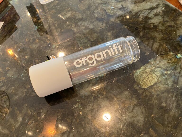 Organifi glass water bottle logo is painted with LEAD PAINT! 15,600 ppm Lead (90 ppm & up is unsafe.)