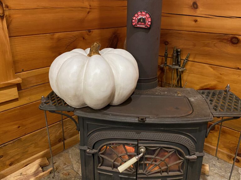 Giant white decorative plaster pumpkin (“Made in China”): Non-detect for Lead, Mercury, Arsenic & Antimony!