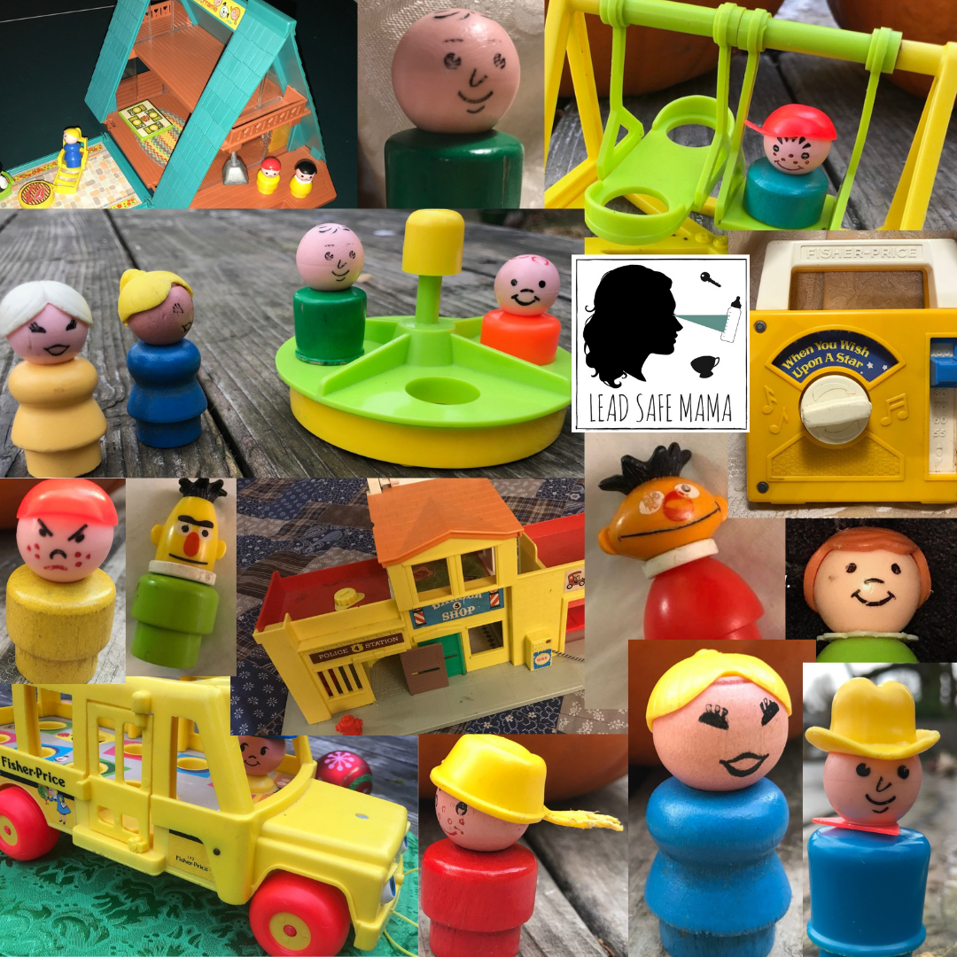 SOLD SEPARATELY Vintage Fisher-price Little People Toys. 