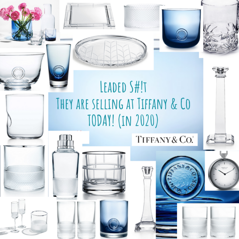 YO! Stop poisoning the planet, Tiffany & Co! It’s 2020! #KnowBetterDoBetter. Today I found 47 LEADED items for sale on Tiffany’s website.