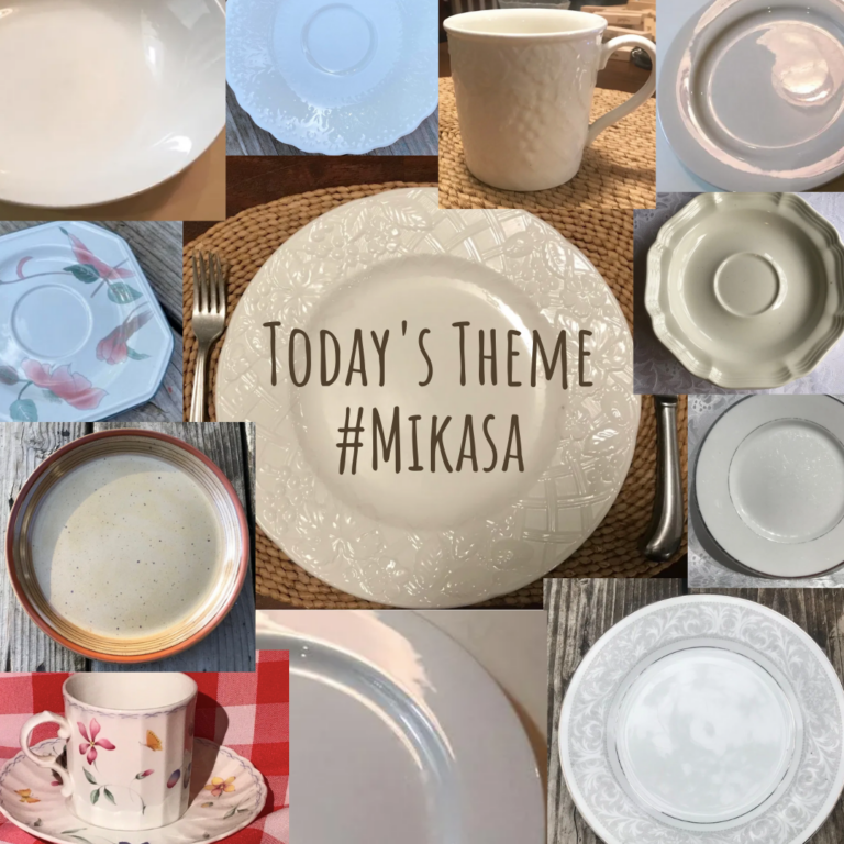 Today’s Theme #Mikasa: Click to check out links to every article we have written about MIKASA brand products