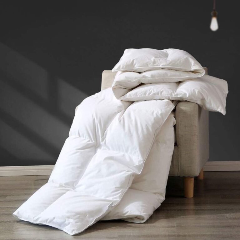 File this under: “stuff I bought for my family” – organic cotton down comforters…