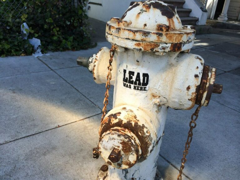 Paint chip from this San Francisco fire hydrant came in at GREATER THAN 55,000 ppm Lead.