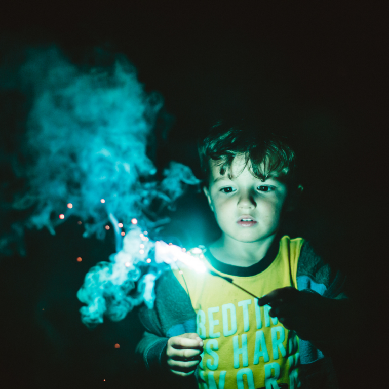 I’m concerned my child may have just inhaled potentially Leaded fireworks fumes. What should I do?